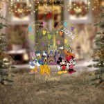 Personalized Mickey And Friends Disney Christmas Ornament Personalized Mickey And Friends Disney Christmas Ornament