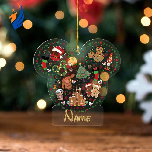 Personalized Mickey And Friends Disney Christmas Ornament Personalized Mickey And Friends Disney Christmas Ornament