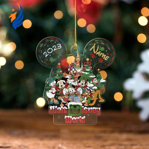 Personalized Mickey And Friends Disney Christmas Ornament Personalized Mickey And Friends Disney Christmas Ornament