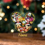 Personalized Mickey And Friends Disney Christmas Ornament Personalized Mickey And Friends Disney Christmas Ornament