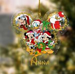 Personalized Mickey And Friends Disney Christmas Ornament