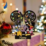 Personalized Mickey And Friends Disney Christmas Ornament Personalized Mickey And Friends Disney Christmas Ornament