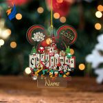 Personalized Mickey And Friends Disney Christmas Ornament Personalized Mickey And Friends Disney Christmas Ornament