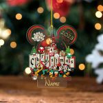 Personalized Mickey And Friends Disney Christmas Ornament Personalized Mickey And Friends Disney Christmas Ornament