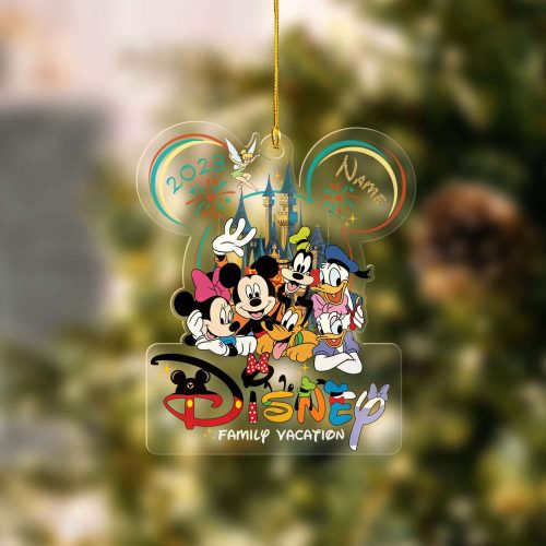 Personalized Mickey And Friends Disney Christmas Ornament Personalized Mickey And Friends Disney Christmas Ornament
