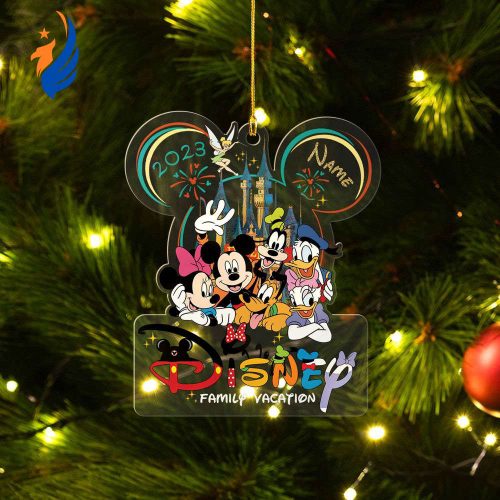 Personalized Mickey And Friends Disney Christmas Ornament Personalized Mickey And Friends Disney Christmas Ornament
