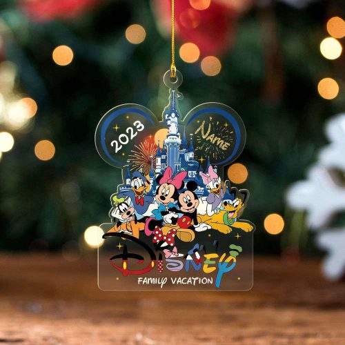 Personalized Mickey And Friends Disney Christmas Ornament Personalized Mickey And Friends Disney Christmas Ornament