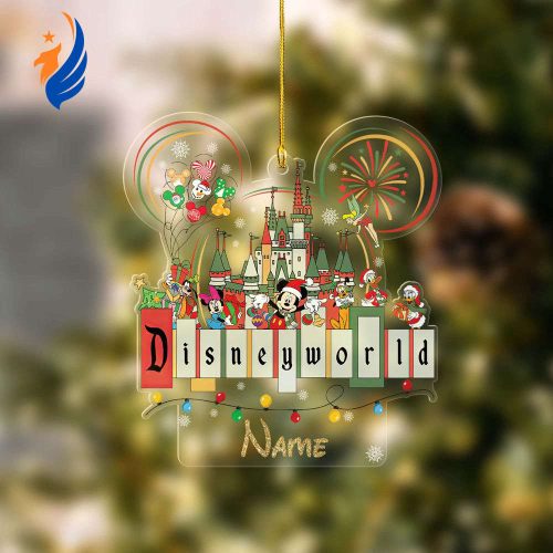 Personalized Mickey And Friends Disney Christmas Ornament Personalized Mickey And Friends Disney Christmas Ornament