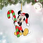 Personalized Mickey and Friends Disney Christmas Ornament, Disney Christmas Ornament