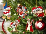 Personalized Mickey and Friends Disney Couple Christmas Ornament, Disney Christmas Ornament Personalized Mickey and Friends Disney Couple Christmas Ornament, Disney Christmas Ornament