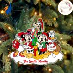 Personalized Mickey and Friends Tea Cup Disney Christmas Ornament Personalized Mickey and Friends Tea Cup Disney Christmas Ornament