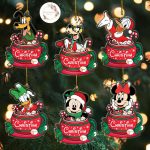 Personalized Mickey and Friends Tea Cup Disney Christmas Ornament Personalized Mickey and Friends Tea Cup Disney Christmas Ornament