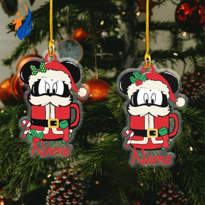 Personalized Mickey and Friends Tea Cup Disney Christmas Ornament, Disney Christmas Ornament Personalized Mickey and Friends Tea Cup Disney Christmas Ornament, Disney Christmas Ornament