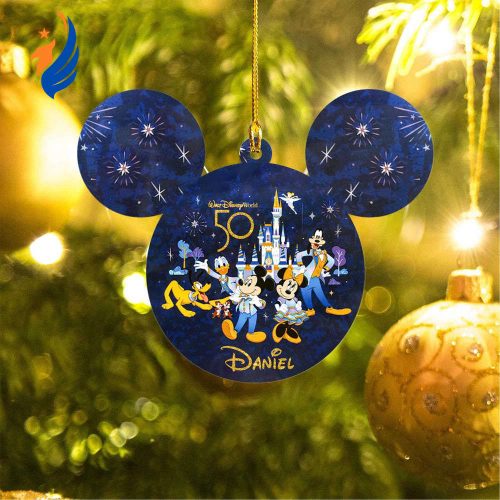Personalized Mickey Mouse 2022 Ornament, Disneyland Mickey Mouse Personalized Mickey Mouse 2022 Ornament, Disneyland Mickey Mouse