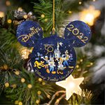 Personalized Mickey Mouse Family Vacation 2022 Ornament, Disneyland Mickey Mouse