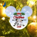 Personalized Mickey Mouse New Home Christmas Ornament Personalized Mickey Mouse New Home Christmas Ornament