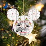 Personalized Mickey Mouse New Home Christmas Ornament