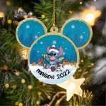 Personalized Mickey Mouse Stitch Ornament