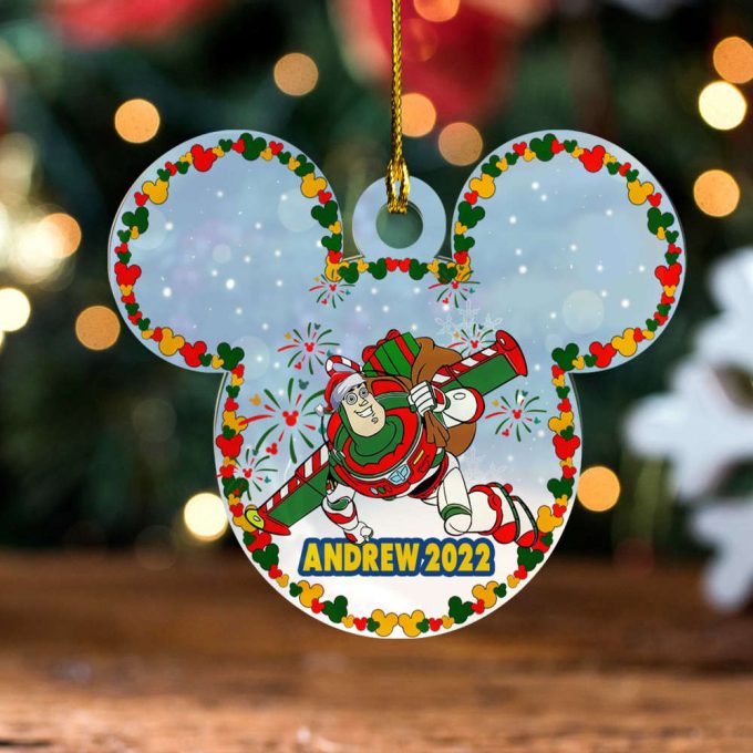 Personalized Mickey Mouse x Toy Story Ornament