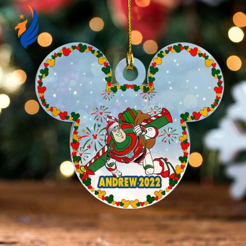Personalized Mickey Mouse x Toy Story Ornament Personalized Mickey Mouse x Toy Story Ornament