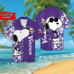 Custom Minnesota Vikings & Snoopy Hawaiian Shirt – Unique NFL Fan Apparel Custom Minnesota Vikings & Snoopy Hawaiian Shirt – Unique NFL Fan Apparel