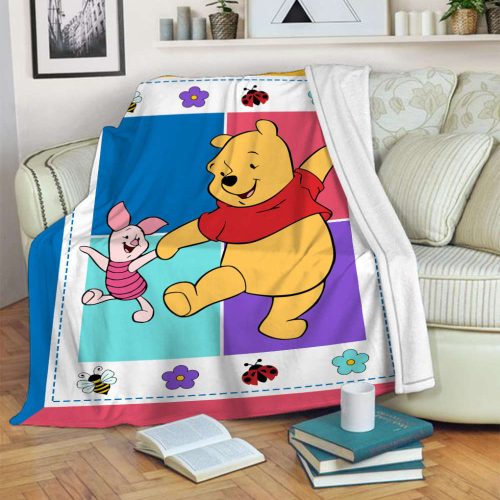Personalized Pooh And Piglet Blanket, Disney Eeyore, Tiger Blanket, Winnie The Pooh Eeyore Birthday, Theme Party Eeyore Christmas Gifts