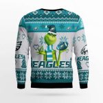 Philadelphia Eagles The Grinches Christmas AOP Ugly Sweater