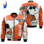 Philadelphia Flyers Snoopy Lover Bomber Jacket – Gift for Men Women Philadelphia Flyers Snoopy Lover Bomber Jacket – Gift for Men Women