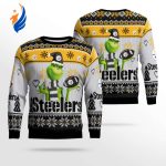 Pittsburgh Steelers The Grinches Christmas AOP Ugly Sweater Pittsburgh Steelers The Grinches Christmas AOP Ugly Sweater