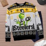 Pittsburgh Steelers The Grinches Christmas AOP Ugly Sweater Pittsburgh Steelers The Grinches Christmas AOP Ugly Sweater