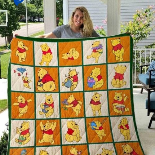 Personalized Pooh and Friends Leather Handbag – Custom Name Handmade Women s Bag & Purse Pooh Bear Winnie The Pooh 4g Quilt Blanket G95
