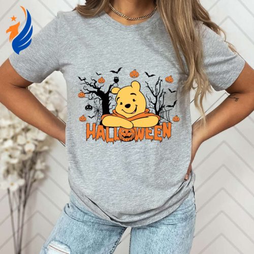 Spooky Season Retro Winnie The Pooh Halloween Shirt Matching Family Shirts Spooky Season Retro Winnie The Pooh Halloween Shirt Matching Family Shirts