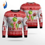 San Francisco 49ers The Grinches Christmas AOP Ugly Sweater