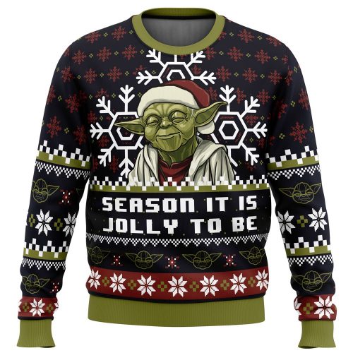 Season Jolly Star Wars Ugly Christmas Sweater Season Jolly Star Wars Ugly Christmas Sweater