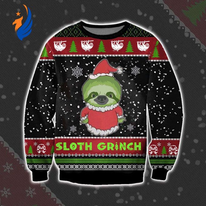Sloth Grinches Ugly Christmas Sweater Sloth Lover Cute Sweater Gifts For Xmas Sloth Grinches Ugly Christmas Sweater Sloth Lover Cute Sweater Gifts For Xmas