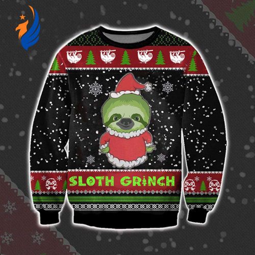 Sloth Grinches Ugly Christmas Sweater Sloth Lover Cute Sweater Gifts For Xmas Sloth Grinches Ugly Christmas Sweater Sloth Lover Cute Sweater Gifts For Xmas