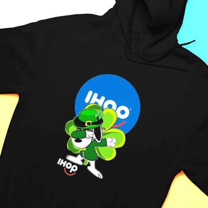 IHOP St Patrick s Day Snoopy Dabbing Shirt Hoodie – Fun and Festive Apparel!