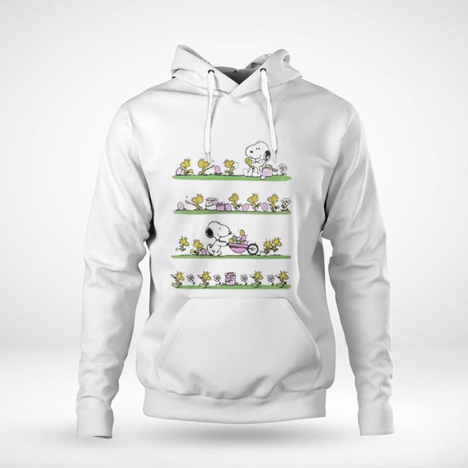 Snoopy Easter Egg Harvest T-Shirt: Fun and Festive Design for Spring Celebrations