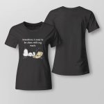 Snoopy Music T-shirt: Get in Tune with Solitude – Perfect for Those Who Need Alone Time