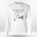 Snoopy Sometimes Music T-Shirt: Healing Heart and Soul with the Only Medicine Shop Now!