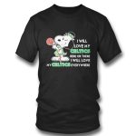 Snoopy St Patrick s Day Celtics T-shirt: Love Celtics Here & Everywhere! Snoopy St Patrick s Day Celtics T-shirt: Love Celtics Here & Everywhere!
