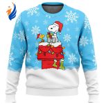 Snowy Christmas Snoopy Ugly Christmas Sweater
