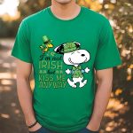 St Patricks Day Snoopy I’m Not Irish But Kiss Me Anyway St Patricks T Shirt St Patricks Day Snoopy I’m Not Irish But Kiss Me Anyway St Patricks T Shirt