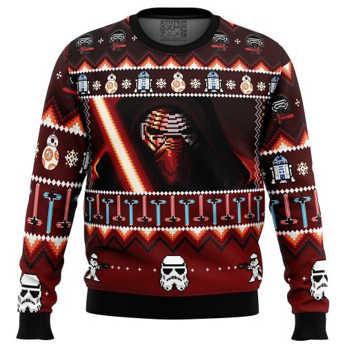 Star Wars Christmas Awakens Ugly Christmas Sweater Star Wars Christmas Awakens Ugly Christmas Sweater
