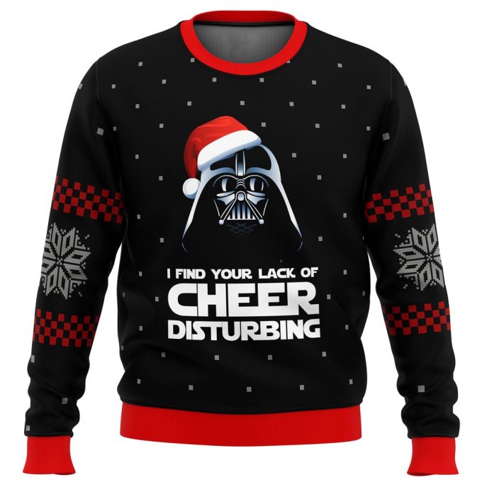 Star Wars Vader Lack of Cheer Ugly Christmas Sweater