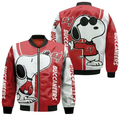 Tampa Bay Buccaneers Snoopy Lover Bomber Jacket  – Gift for Men Women