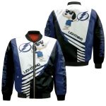 Tampa Bay Lightning Snoopy For Fans Bomber Jacket  – Gift for Men Women