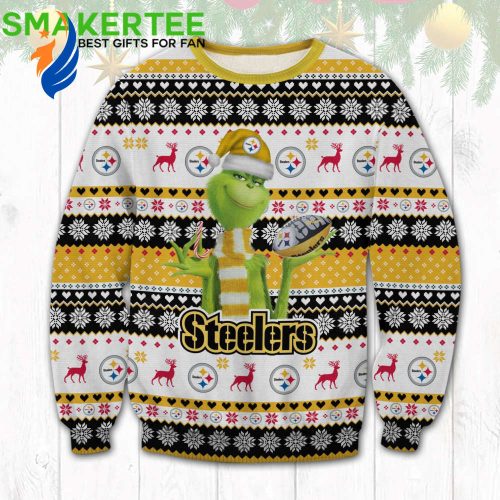The Grinches Pittsburgh Steelers Ugly Christmas Sweater The Grinches Pittsburgh Steelers Ugly Christmas Sweater