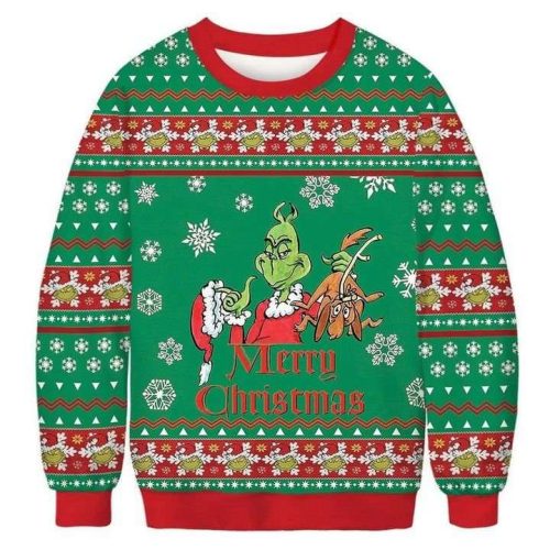 The Grinches Ugly Christmas Party Ugly Christmas Sweater The Grinches Ugly Christmas Party Ugly Christmas Sweater