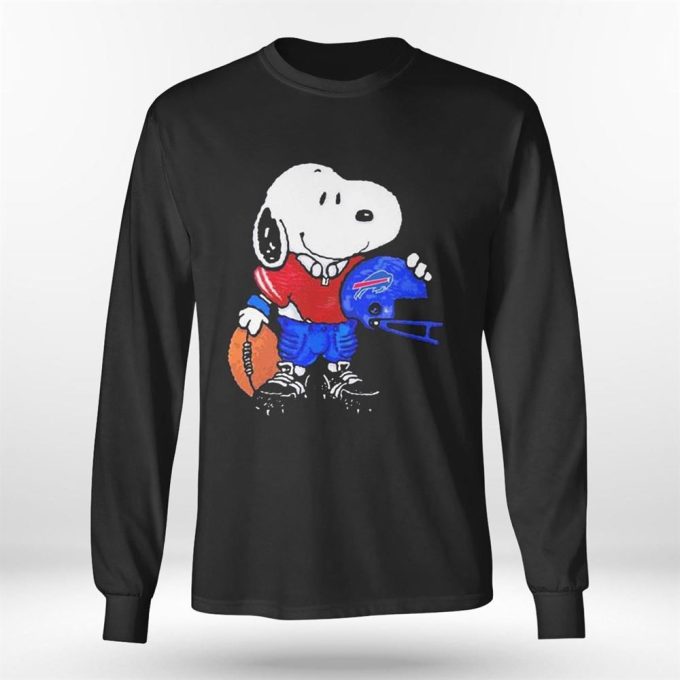 Snoopy Buffalo Bills Football T-shirt: Show Your Team Spirit with Peanuts Official Merch! Snoopy Buffalo Bills Football T-shirt: Show Your Team Spirit with Peanuts Official Merch!